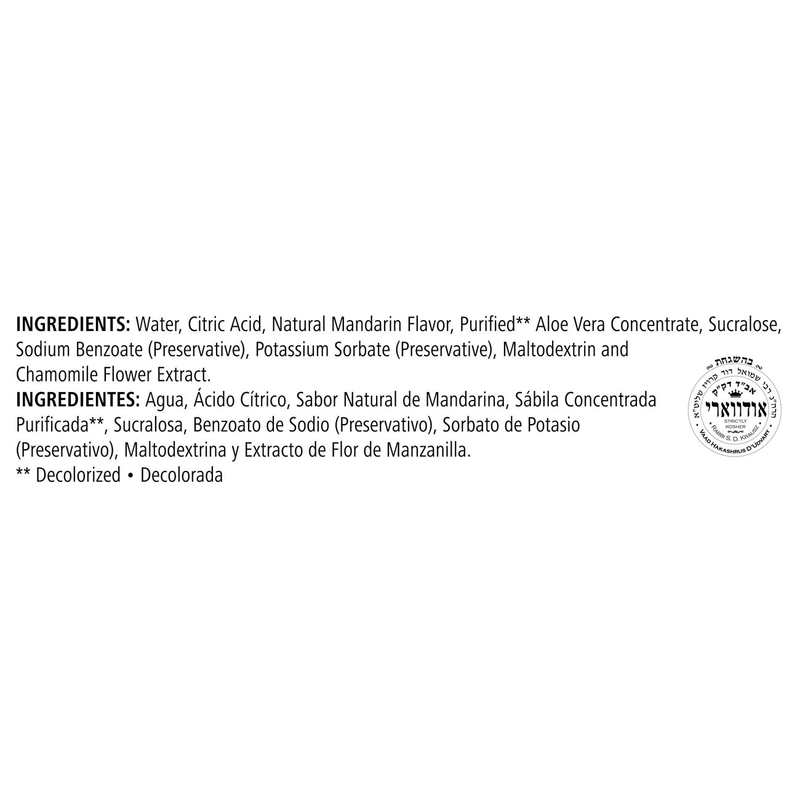 Herbal Aloe Concentrate: Mandarin Pint
