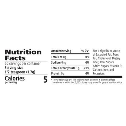Herbal Tea Concentrate: Sweet Ginger with Non-GM Ingredients (Canister)