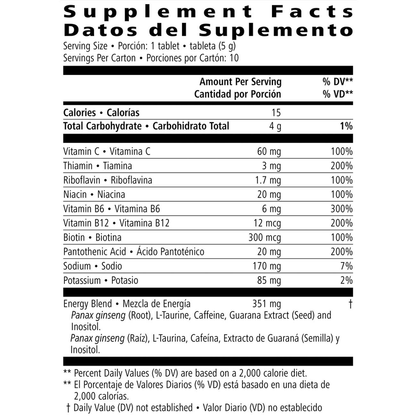 Liftoff® Lemon-Lime Blast 10 Tablets